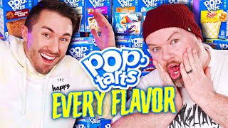 We Eat amp Rank Every Flavor of POPTARTS  Taste Test [upl. by Strait724]