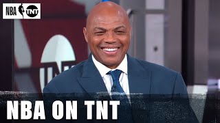 The Chuckster Is Finally On Social Media 🤯  NBA on TNT [upl. by Ahsikyt]