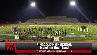 Trussville Marching Invitational 2018  Ringgold High School [upl. by Naut284]