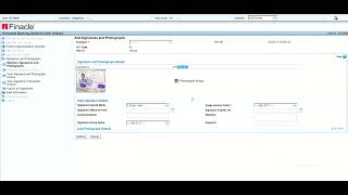 SIGNATURE UPLOAD PROCESS FINACLE 10 [upl. by Annij]