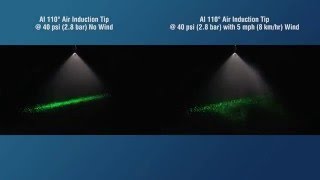 AI Air Induction Tip Drift Demo [upl. by Ramilahs]