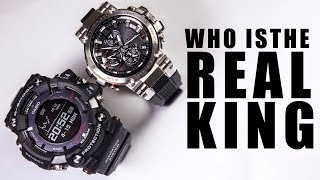 THE REAL KING  GSHOCK RANGEMAN GPRB10001 VS MTG B10001A [upl. by Ecyak118]