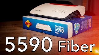 AVM FRITZBox 5590 Fiber im Test [upl. by Jennica]