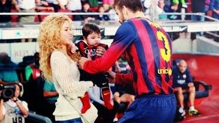 Shakira y Milan apoyan a Pique las mejores imagenes [upl. by Suravat]