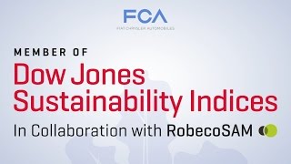 Fiat Chrysler Automobiles named to Dow Jones Sustainability Index World [upl. by Doreg]