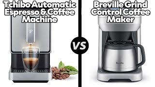 Tchibo Automatic EspressoampCoffee Machine vs Breville Grind Control Coffee MakerWhich One Is Better [upl. by Eittod459]