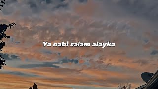 Ya Nabi Salam Alayka  Maher zain  Speedup  lyrics [upl. by Earla]