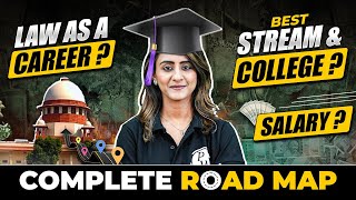 How To Make Career in Law 🔥 Best Stream amp College For Law  How To Become Judge [upl. by Parrie35]