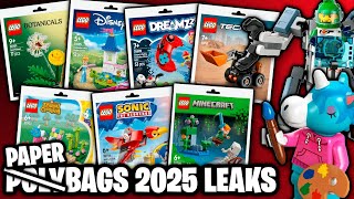 LEGO 2025 Polybag Leaks  Ab sofort aus Papier  LEGO News [upl. by Erdnad69]