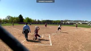 Savannah Buzzelli 2025  LD to RF Single vs Charlevoix Varsity Rayders [upl. by Ribaj706]