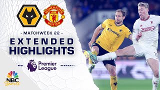 Wolves v Manchester United  PREMIER LEAGUE HIGHLIGHTS  212024  NBC Sports [upl. by Speroni992]