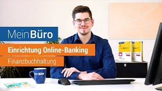 Einrichtung Onlinebanking in WISO MeinBüro Desktop [upl. by Rekyr]