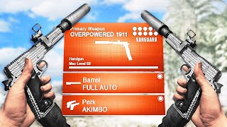 the Full Auto VG 1911 PISTOLS are OVERPOWERED in Warzone [upl. by Oretos686]