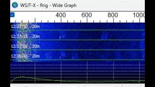 WSJTX Waterfall Settings [upl. by Sheree]