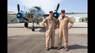 WWII B25 bomber on tour through Sarnia [upl. by Notsae]