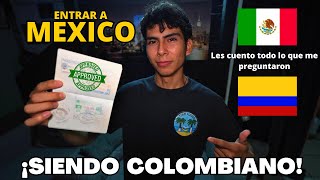 ¡REQUISITOS para VIAJAR a MEXICO siendo COLOMBIANO 2024 [upl. by Chic]