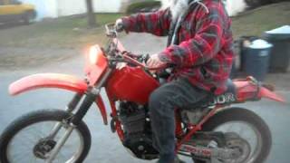 1982 XR500R B116avi [upl. by Enasus]