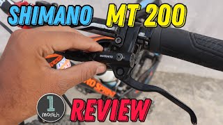 Shimano mt200 🔥  Cheapest hydraulic disc brakes  how to make cycle brake powerful cycling [upl. by Bently854]