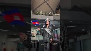 Miss Universe Cambodia 2024 lên đường sang Mexico [upl. by Iddet]