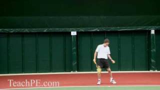 Tennis Drill  The Slice Serve [upl. by Stich]