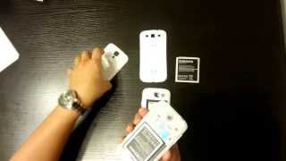 Using a Samsung Galaxy S3 GTi9300 battery in the Galaxy S4 GTi9500GTi9505 [upl. by Chilt567]