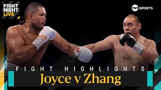 🇨🇳 𝐁𝐈𝐆 𝐁𝐀𝐍𝐆 𝐙𝐇𝐀𝐍𝐆 𝐃𝐎𝐄𝐒 𝐓𝐇𝐄 𝐃𝐎𝐔𝐁𝐋𝐄 💥  Zhilei Zhang vs Joe Joyce Fight Highlights  ZhangJoyce2 [upl. by Eartnoed213]