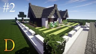 MINECRAFT PORADNIK  Jak zrobić dom z basenem 2 [upl. by Hadias]