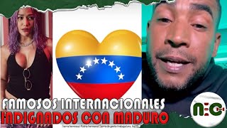 Farina y Don Omar mandan a la M a Nicolás Maduro💔 [upl. by Aihceyt]