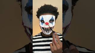 Crazy clown makeup clownmakeup halloween [upl. by Aiek]