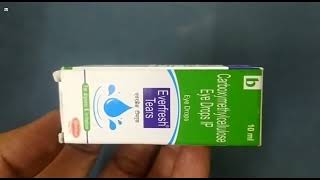 EverfreshTears Eye Drops  Carboxymethylcellulose Eye Drops IP  EverfreshTears Eye Drops Uses Dose [upl. by Udele]