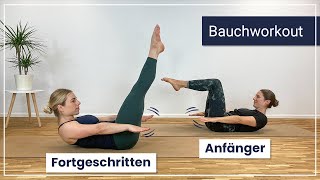 Bauch Workout für Anfänger und Fortgeschrittene ➡️ 8 Übungen für Zuhause [upl. by Chema]