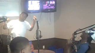 Chris Bosh Dancing To Arab Money On FLOW935 FM [upl. by Aynwat291]