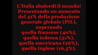 FASCISMO IL MIRACOLO ECONOMICO [upl. by Eibmab]