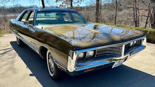 Its As Big As A Whale The 1972 Chrysler New Yorker Was 224 Inches and 440ci of Fun [upl. by Voe]