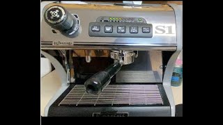 La Spaziale S1 Rossini with Ceado E5P espresso shot light roast Kenya [upl. by Tito128]