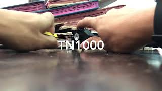 Howto Reset TN1000 Toner Brother [upl. by Brunella]