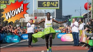 Berlin Half Marathon 2018 – FULL RACE [upl. by Gusba238]