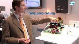 See ST´s semiconductor kit for highest efficiency in the Steca Grid3600 PV inverter [upl. by Hertz161]