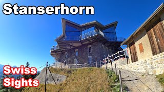 Stanserhorn Switzerland 4K Wonderful Mountain View [upl. by Acemaj]