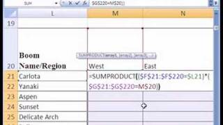 Excel Statistics 17 Categorical Cross Tabulation with Formulas [upl. by Aicala]