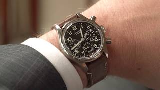 Longines President responds to quotsurprisequot 2017 GPHG Avigation BigEye win [upl. by Ahsinat]