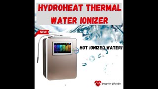 HydroHeat Thermal Water Ionizer pH and ORP Demonstration [upl. by Olette]