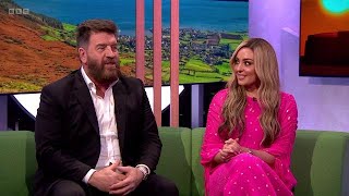 Amy Dowden SCD Dancer Nick Knowles Nazir Afzal Fmr Cf Prosecutor On The One Show 27022024 [upl. by Nats]