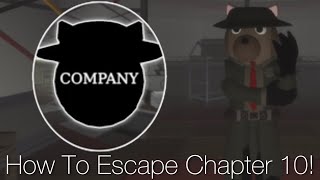 Piggy The Untold Story  How To Escape Chapter 10  Company [upl. by Ethelbert411]