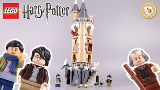 LEGO Harry Potter Hogwarts Castle Owlery 76430 Speed Build [upl. by Slaughter]