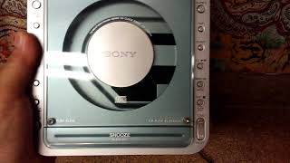 SONY Dream Machine Clock Radio Alarm CD Player ICFCD855V [upl. by Xavier]