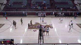 Bowie High School vs Forestburg High School Varsity Volleyball Womens Varsity Volleyball [upl. by Eivad]