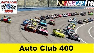 NASCAR 14 Season 3  Race 536  Auto Club 400 [upl. by Hamas222]