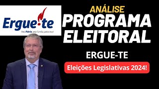 Análise Programa Eleitoral  ERGUETE  Legislativas 2024  Zuga TV [upl. by Annael965]