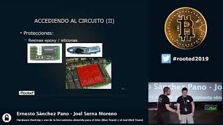 Ernesto Sanchez amp Joel Serna  Hardware Hacking y uso de la herramienta RootedCON2019ESP [upl. by Jaimie]